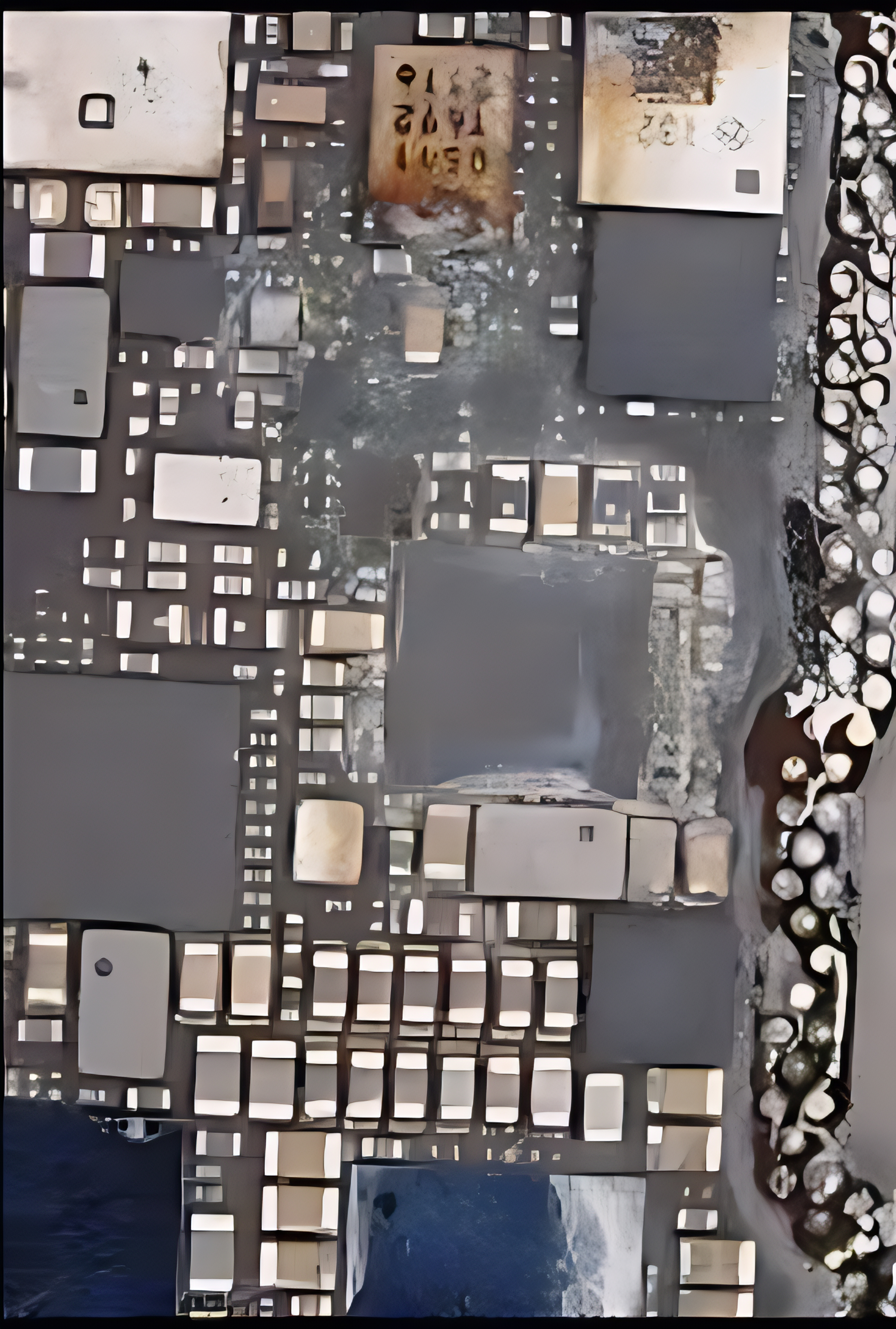 Carte mère d’iPhone 12 Pro avec oxydation visible après chute dans l’eau